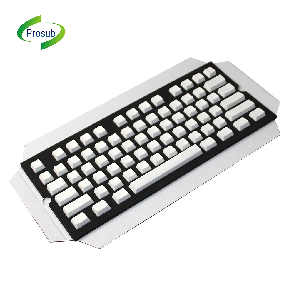 Prosub Sublimation Blanks Custom 68 Keycap PBT Standard Key Caps for Mechanical Keyboard Cherry Keyboard Keycaps