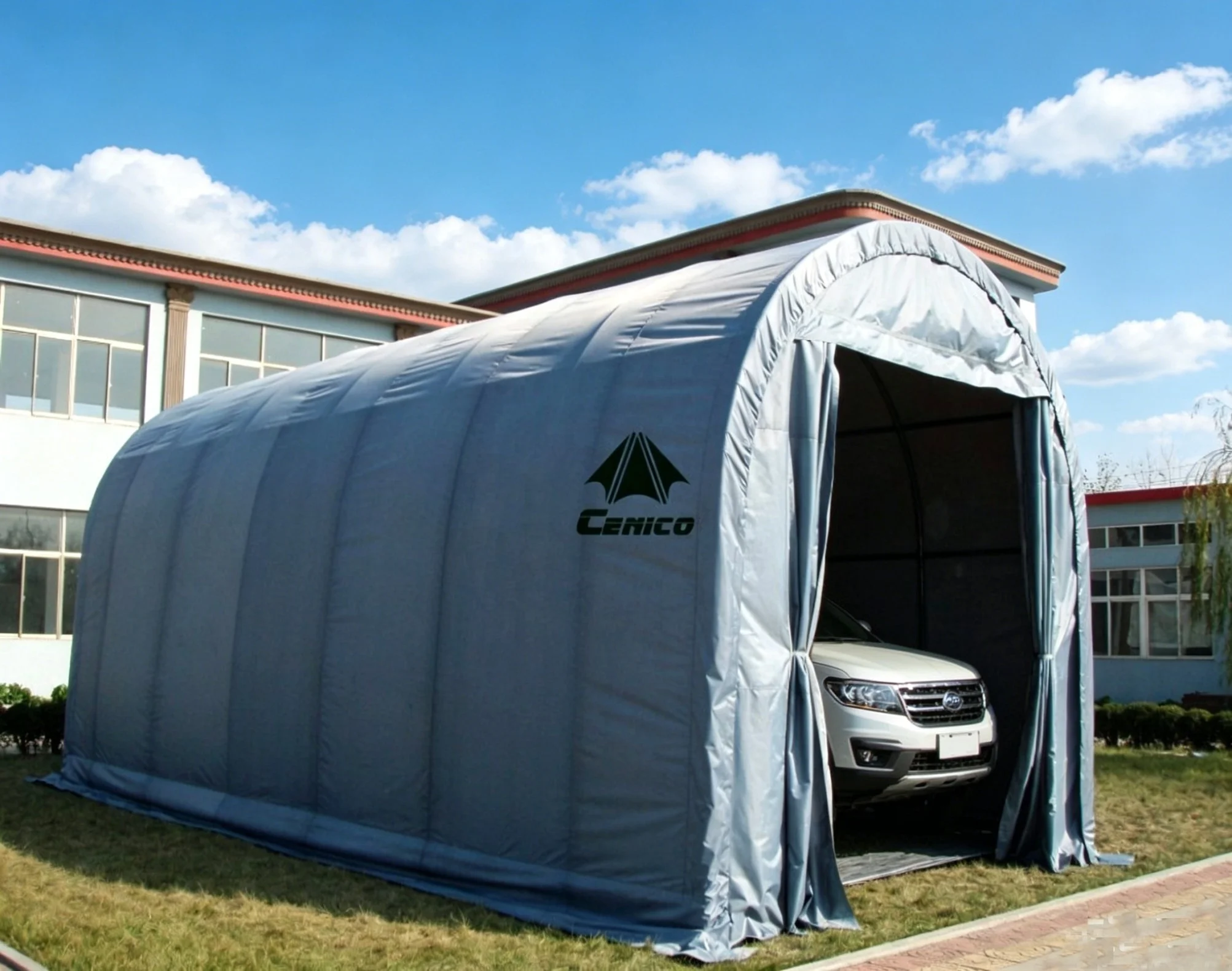 Foldable Car Shelter , Folding UV-resistant & Water -proof Car Tent, Retractable Car Canopy