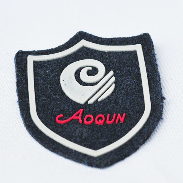 Custom clothing patches sew on   leather patch  iron on  for  clothing
