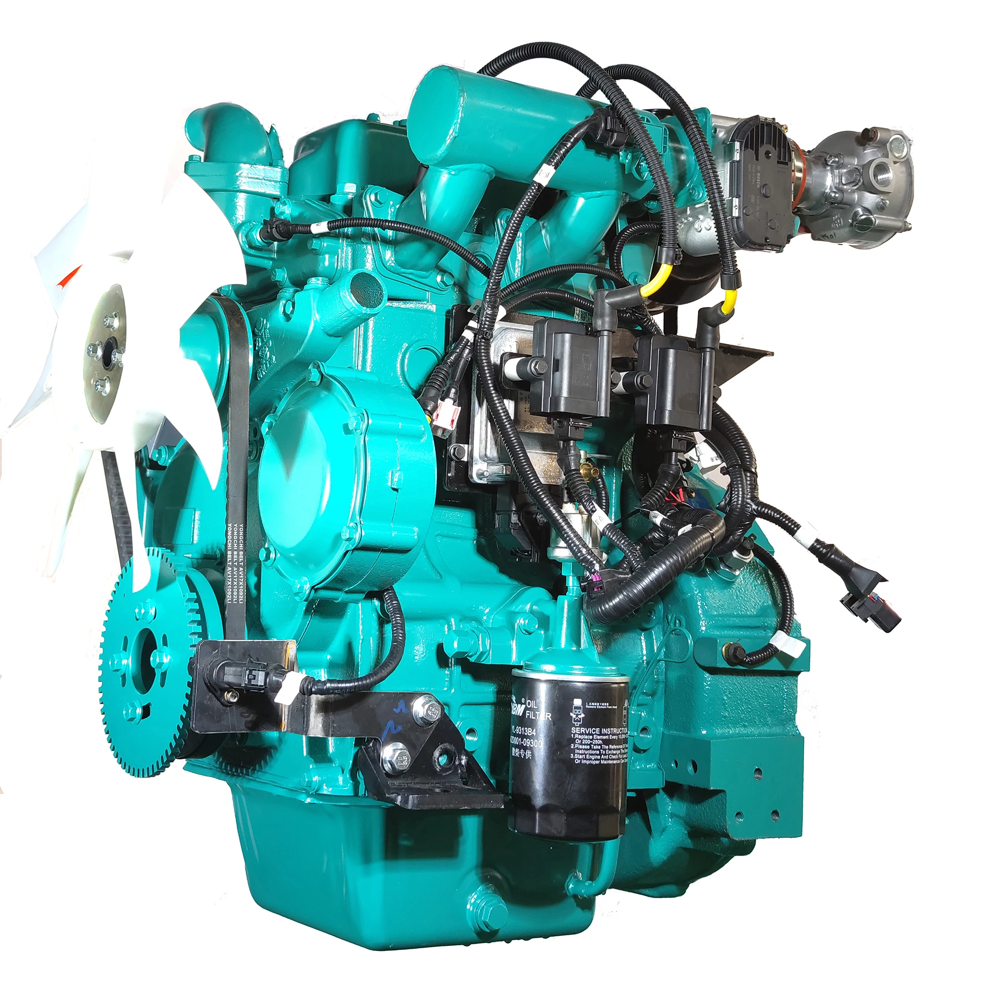 Biogas Energy Power Engine LNG Syngas Methanol Power Generation Engine 15kw 19kw Natural Gas for Generator and Water Pump Set