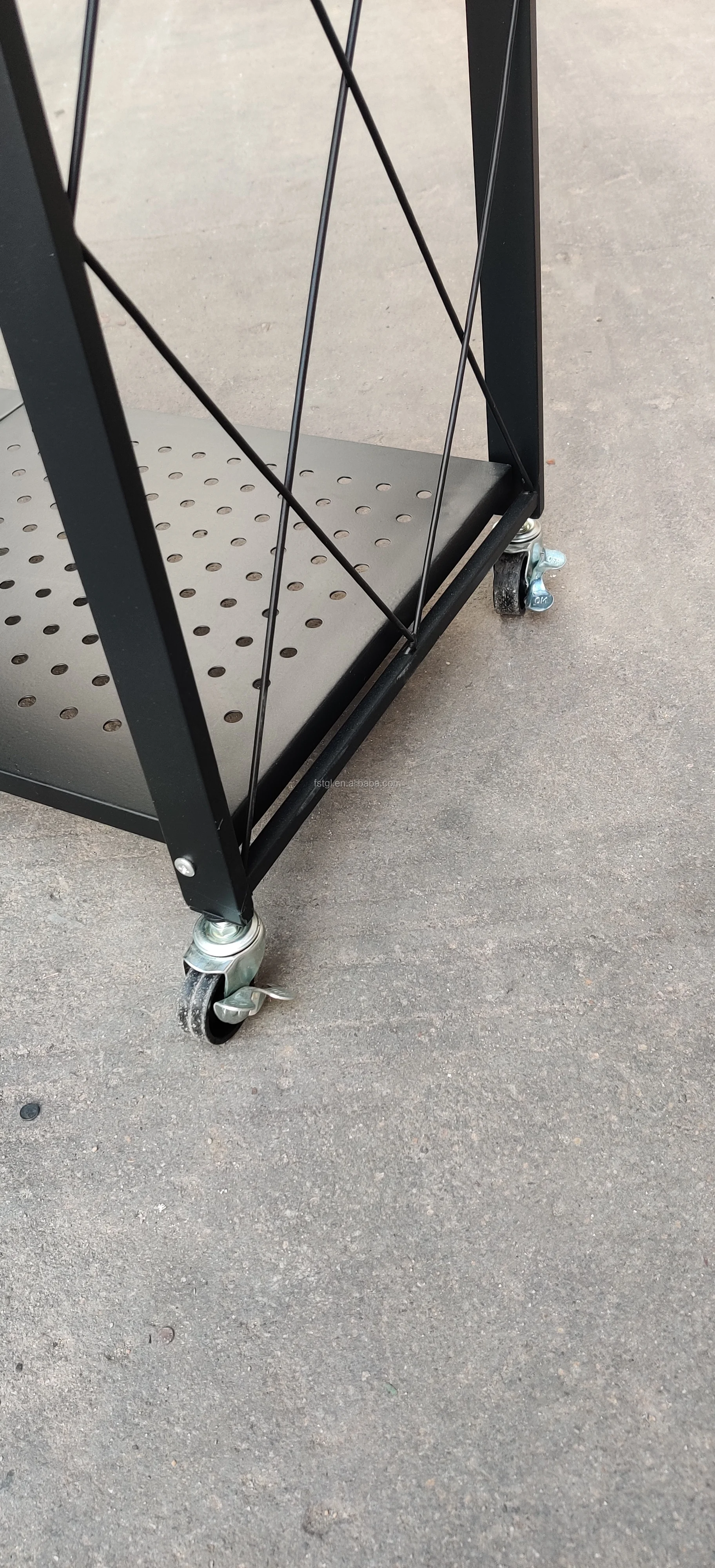 Convenient Shelf Folding Display Rack