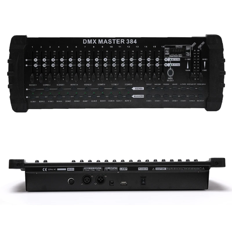 DMX 384 Professional DJ Console - Versatile Lighting Solutions