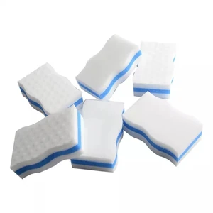 Cleaning Products Home Hot Pressed Melamine Sponge with Pu Sponge Magic Cleaning Melamine Sponge for Cleaning the Kitchen