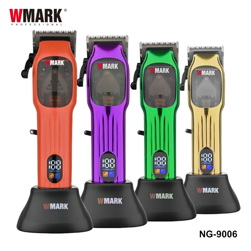 WMARK NG-9006 Professional Rechargeable 3200mAh Hair Clipper with