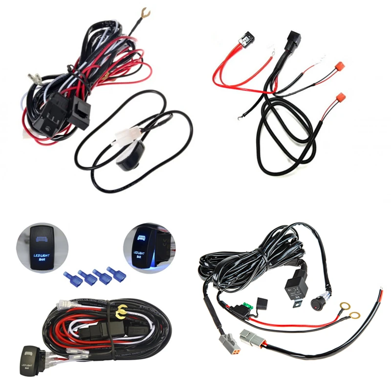 Завод высокое качество авто светодио дный светильник для Вождения жгут проводов