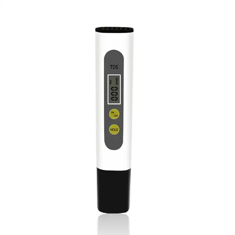 Hoë-Presisie Digitale TDS Water Toetser - Betroubaar vir Drinkwater, RO Filtrering, Akwariums & Hidroponika (LCD-skerm)