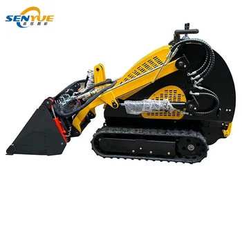 720mm narrow body small sliding loader SY-TZQ380 can enter the elevator with various accessories
