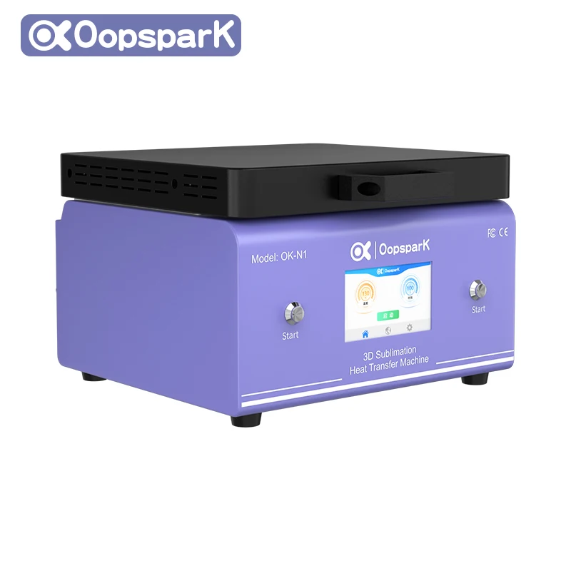 Oopspark Phone case Mobile Cover Printing Machine 3d Sublimation Vacuum Heat Press Machine