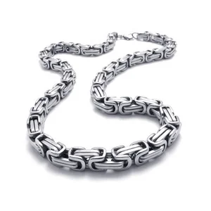 2021 Trendy Men Necklace Vintage Chain Necklace Male Titanium  Necklace
