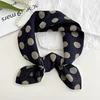 Navy blue polka dots