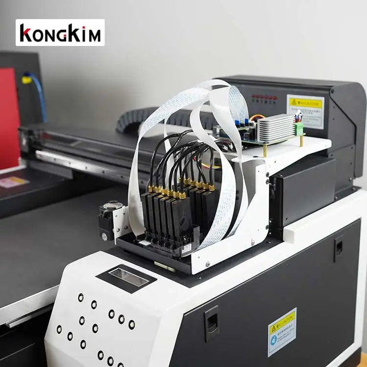 Mini A3 A4 Size AB Film DTF Printer Automatic Flatbed Uv Printer for Pen Bottle Phone case Glass Printing