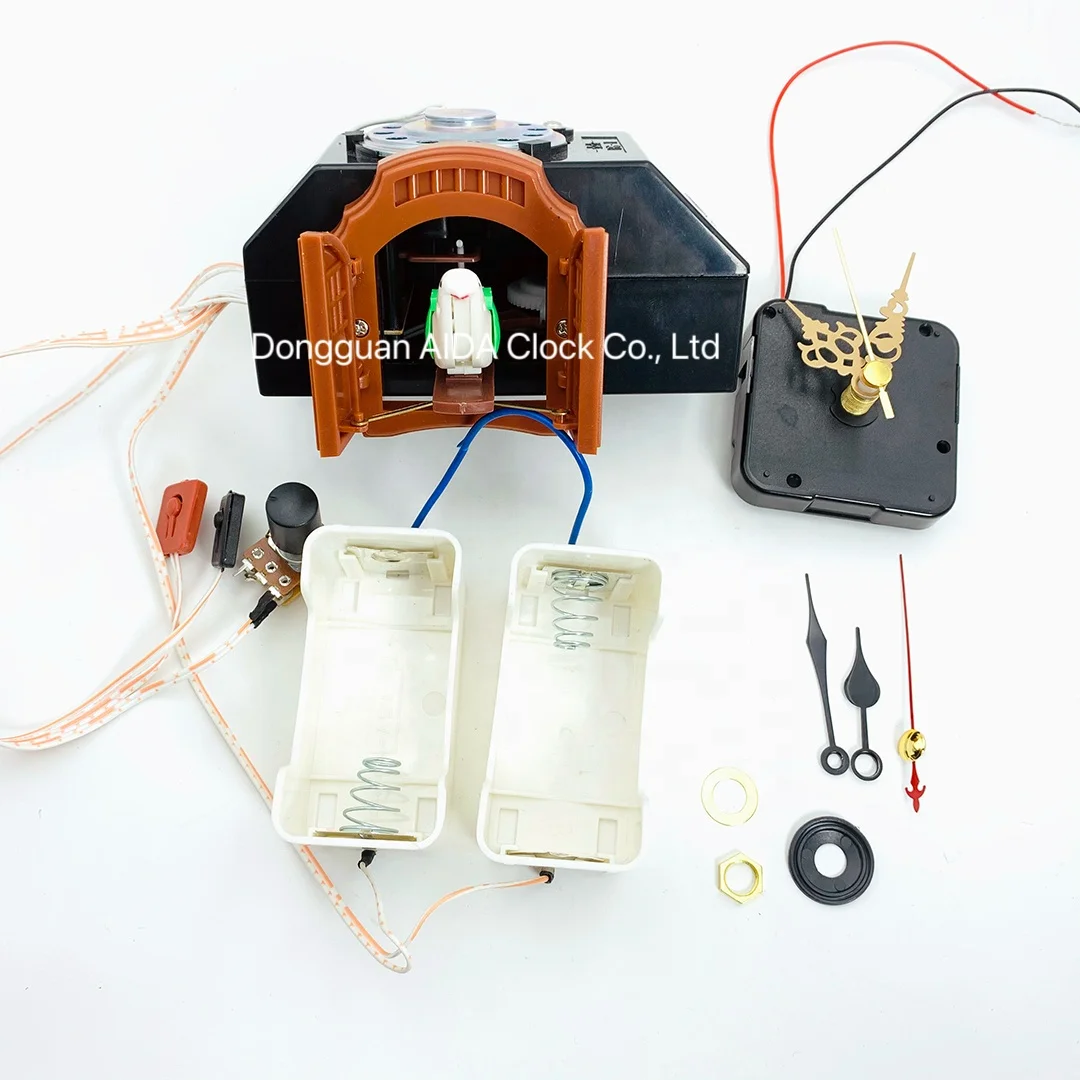 DIY Children Cuckoo Clock Parts Cuckoo Movement Clock Kit Cuckoo Bird  Mechanism