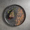 Plato plano de 10" negro