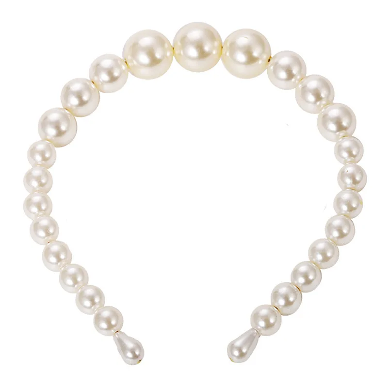 Barlaycs 2022 сетевые обручи для волос с красным жемчугом яркие белые резиновые бусины нажимные набор сережек оптовая