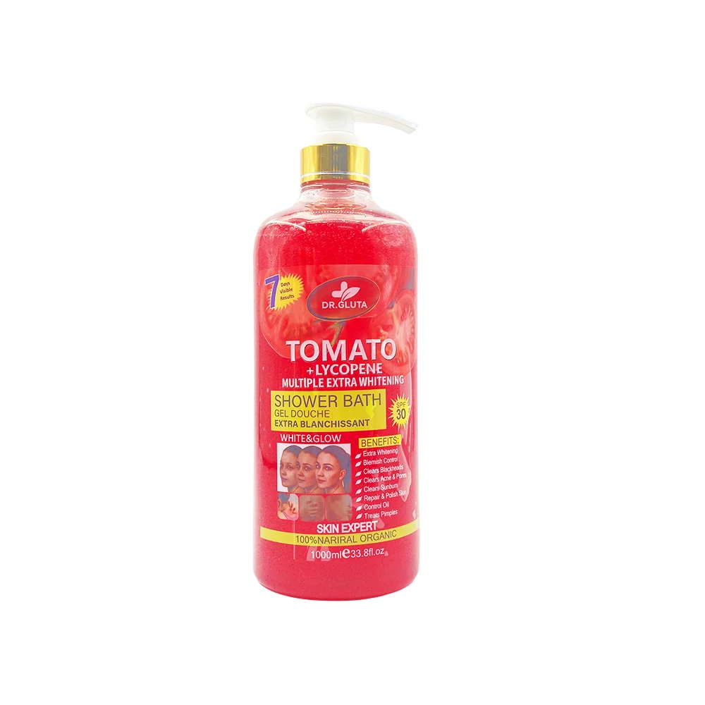 glutathione injection tomato shower gel Natural Tomato Extract Body Wash