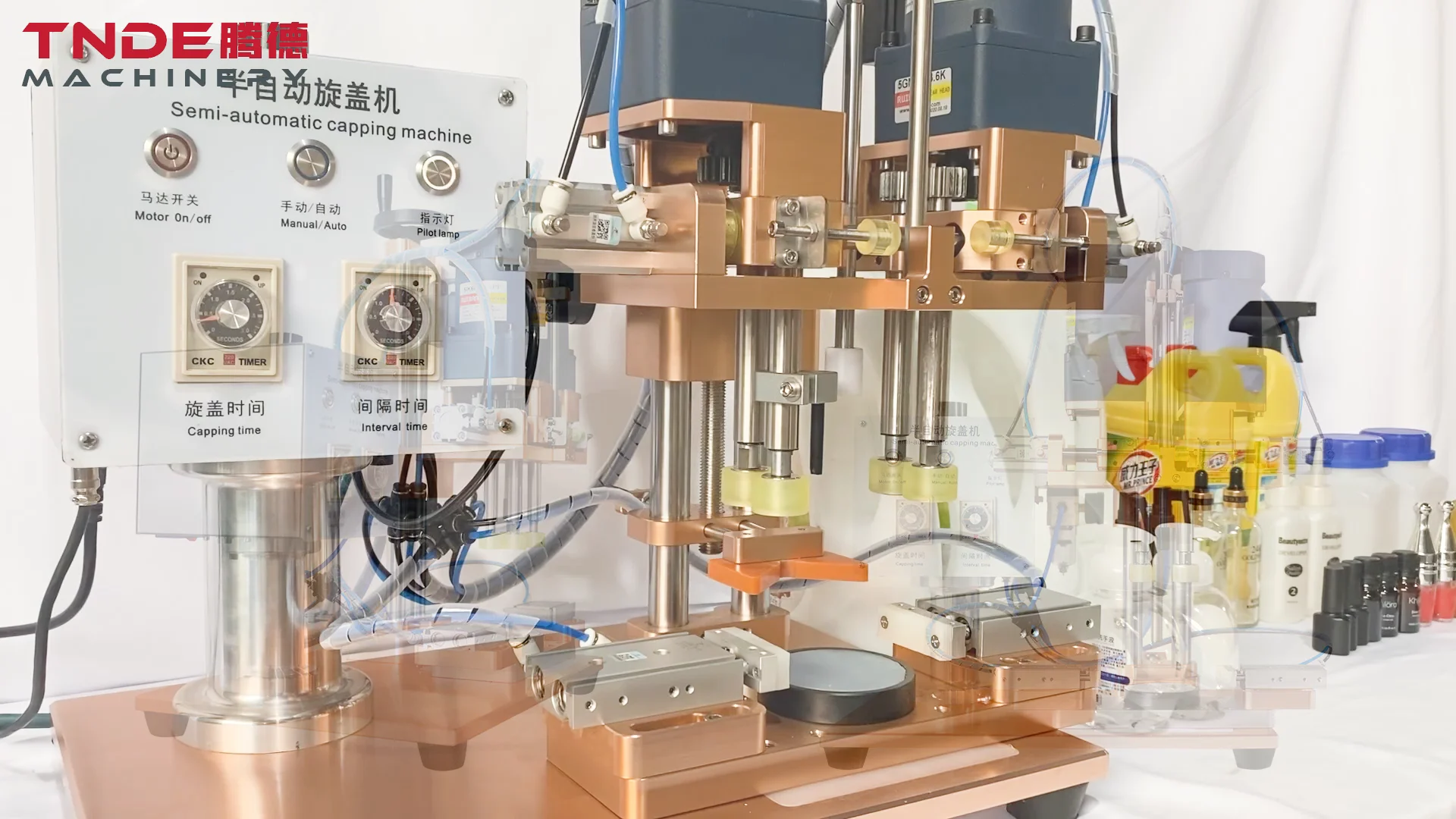 New Technology Products 2024 Desktop Lids Bottle Caps Closures Machine Twist Off Plastic Cap