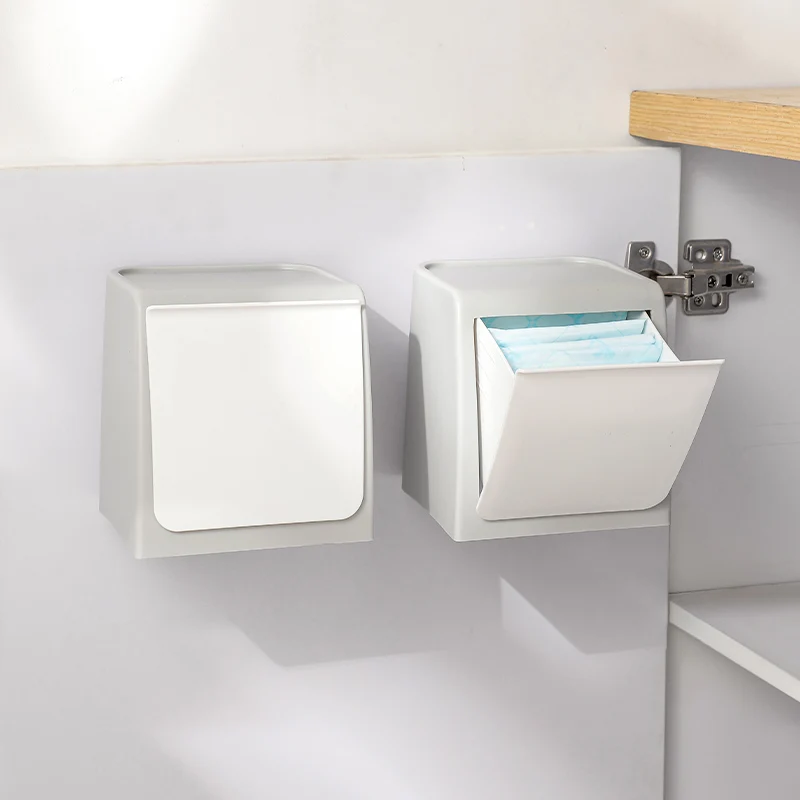 Tampon Houder voor Badkamer Veelzijdige Opslag Pad Organizer Houten Menstruatie Doos Rustieke Tampon en Pad Opslag Container met Deksel Grote Capaciteit Vrouwelijke Producten Caddy Periode