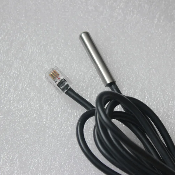 1 Wire  RJ11 4P4C DS18B20 Waterproof Temperature Sensor