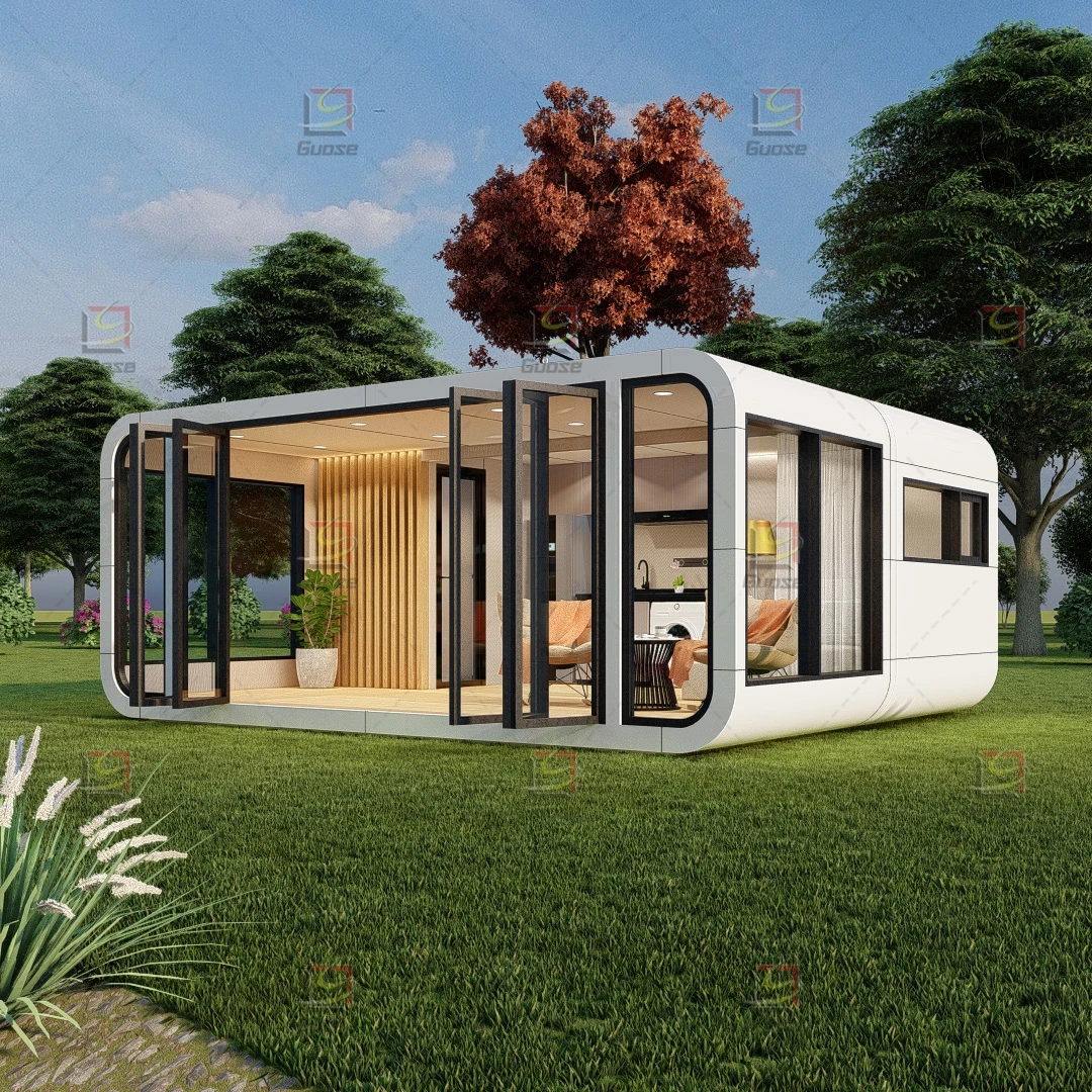 Support Customized Mobile Modular Prefabricated Space Capsule House ...