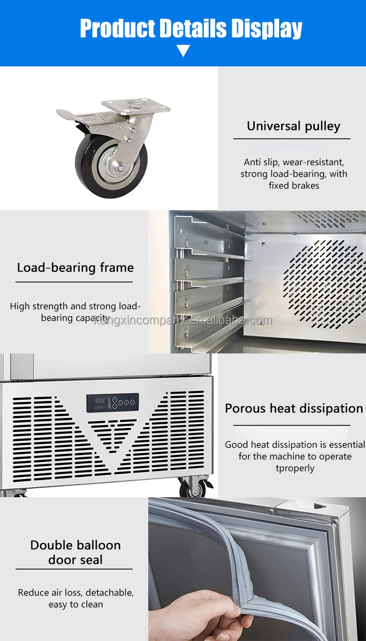 Blast Freezer, 220V, for 5 trays - detail 22