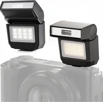 Ulanzi SL03 Mini Camera Flash Firefly Series/Speedlite 90 Angle Adjustment 6500K Color Temperature 4-Level Dimming Hot Shoe
