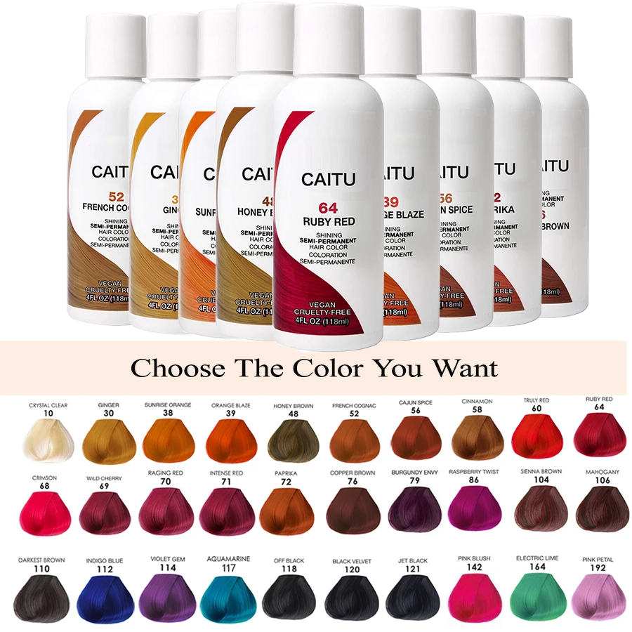 Buy Crazy Color 40 Vermillion Red online | Shop at Boozyshop!, image size:900x900