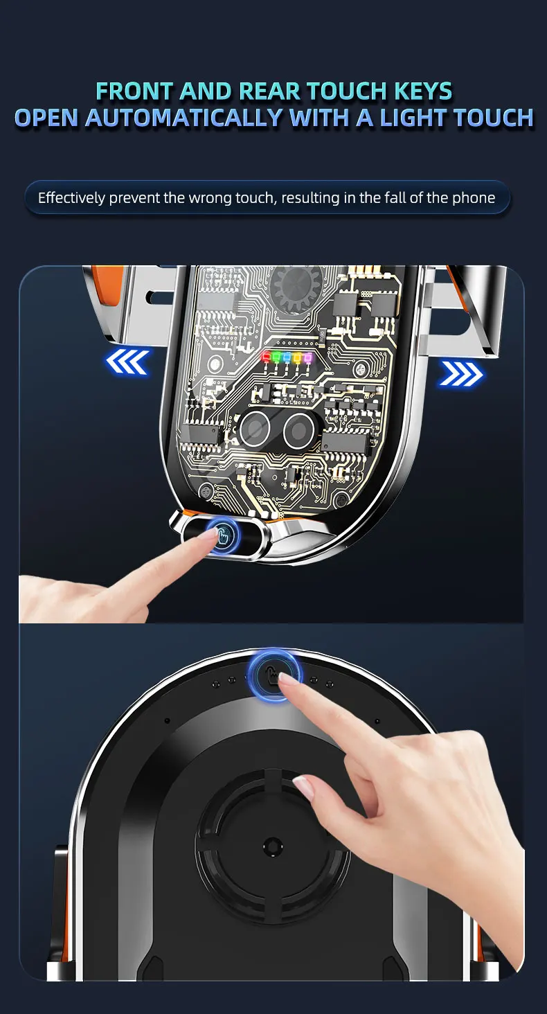 15 W Magnetic Wireless Car Charger Mount - Image 9