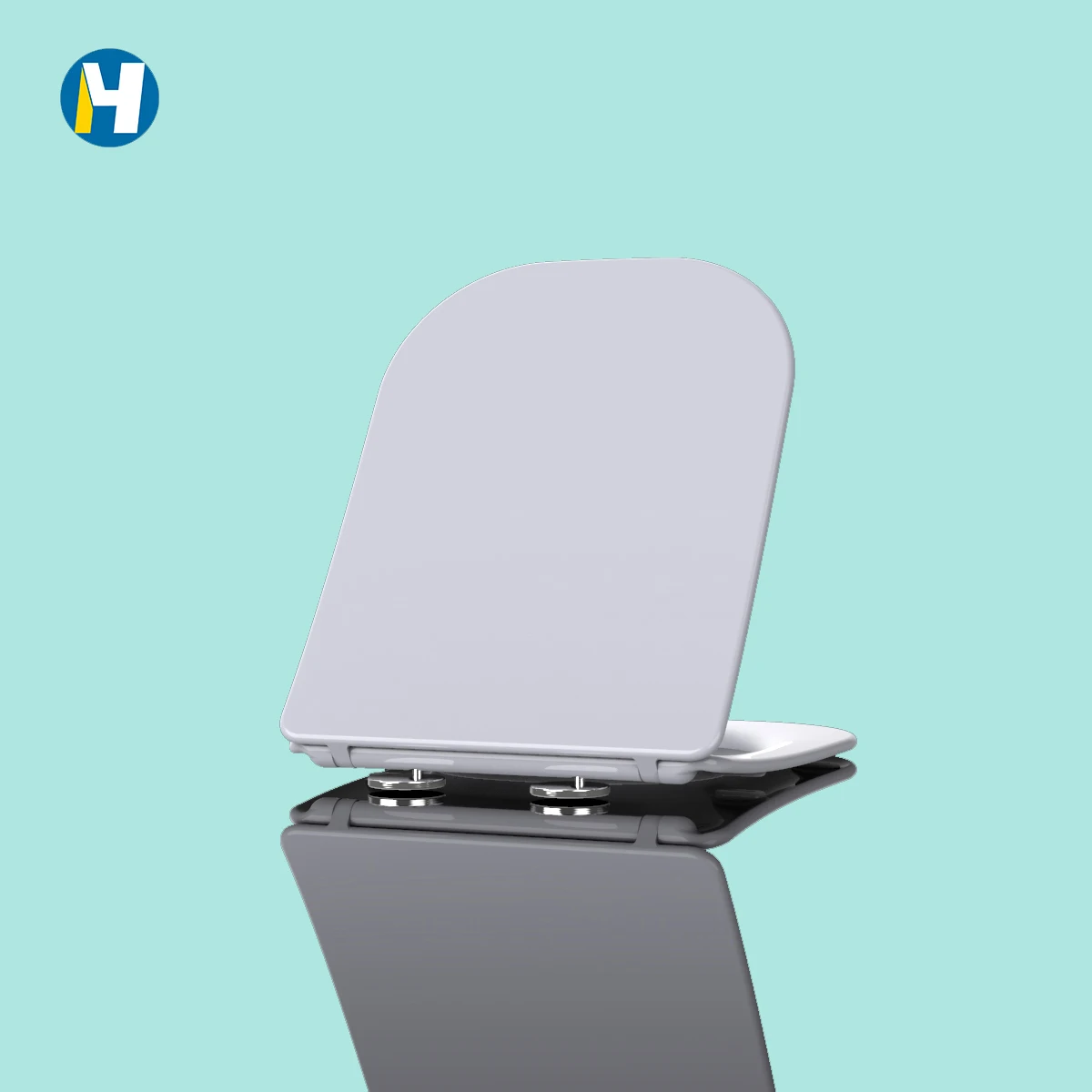 Good quality UF Urea square shape toilet seat with quick release and soft close for toilet