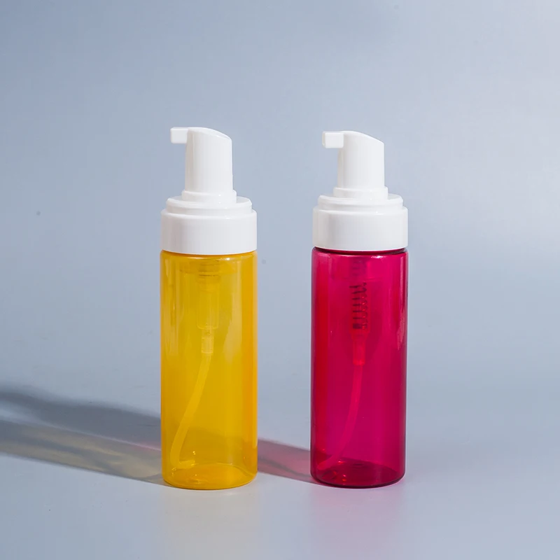 50ml 60ml 70ml 100ml 150ml 200ml PET Cosmetics Use Plastic Bottle Foam Soap Bottle