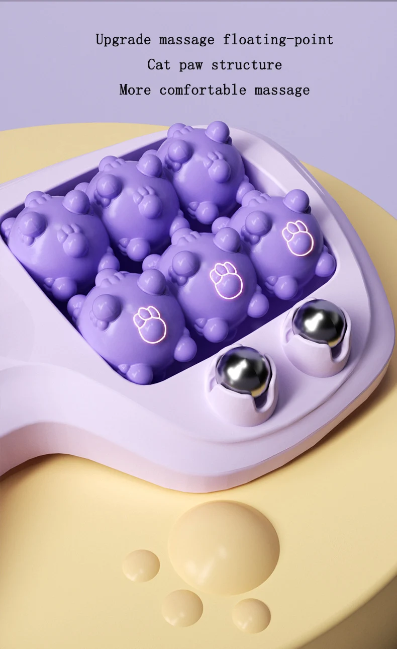 odm rolling massage beads health protection instrument foot massager machine tool foot massage roller mat-5