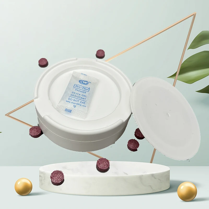 Customiization Snus Cans  Punk Snuff Box White Transparent for Tobacco Pouches Packaging manufacture