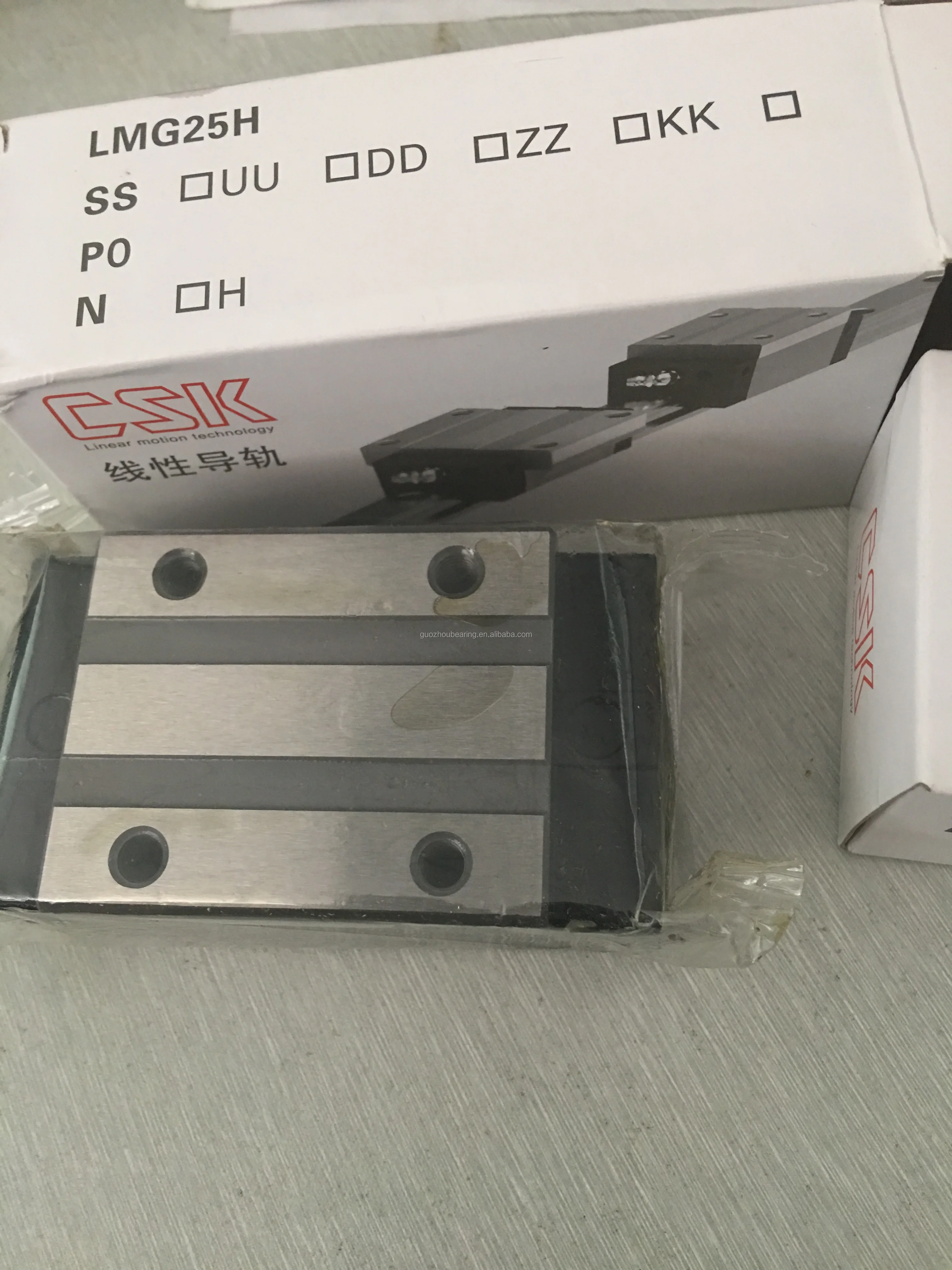 CSK Linear Block LMG25H Linear Guide Rail CNC