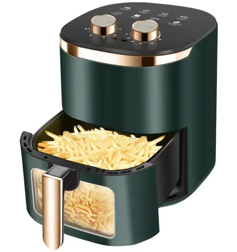New design multifunctional kitchen appliance smart air fryer fryer paper air fryer LCD display supplier