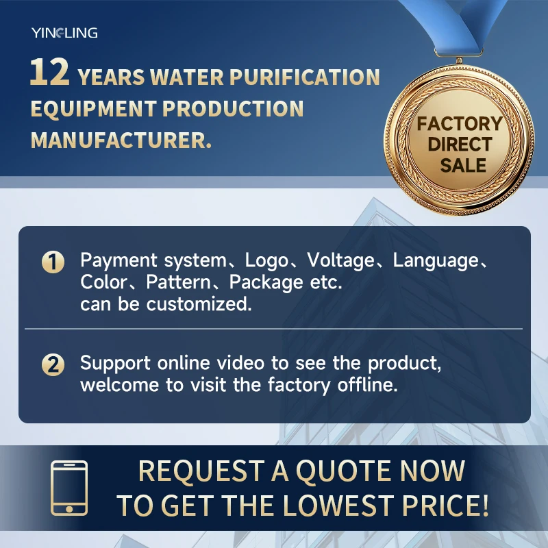 Customizable Outdoor RO Water Vending Machine Self-Service Water Purifier with SDK Function Payment Methods & Voltage Options