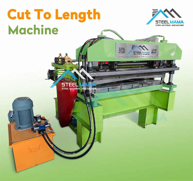 High Precision Automatic Metal Steel Sheet Leveling And Cutting Machine Shear Cut To Length