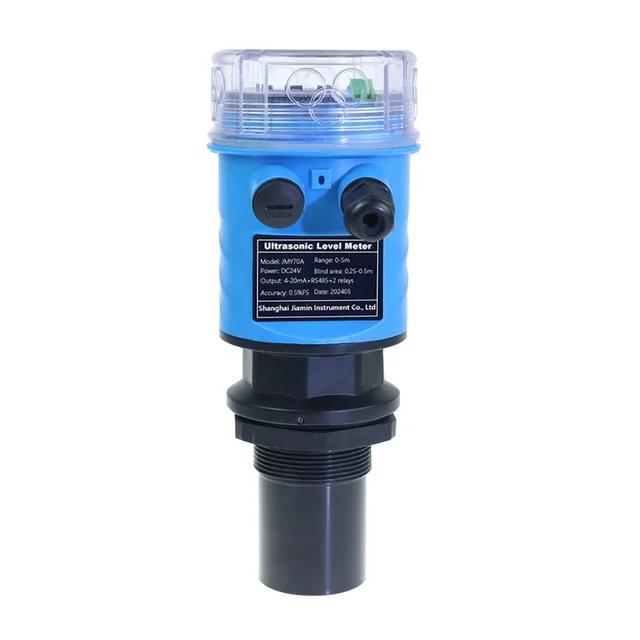 5m 10m Ultrasonic Water Level Sensor Non-contact Oliver Palm Oil tank Level Sensor Transmitter Fuel Oil Ultrasonic Level Meter