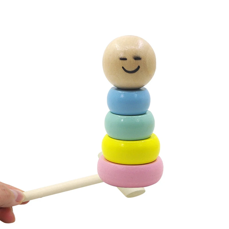 funny wooden magic toy