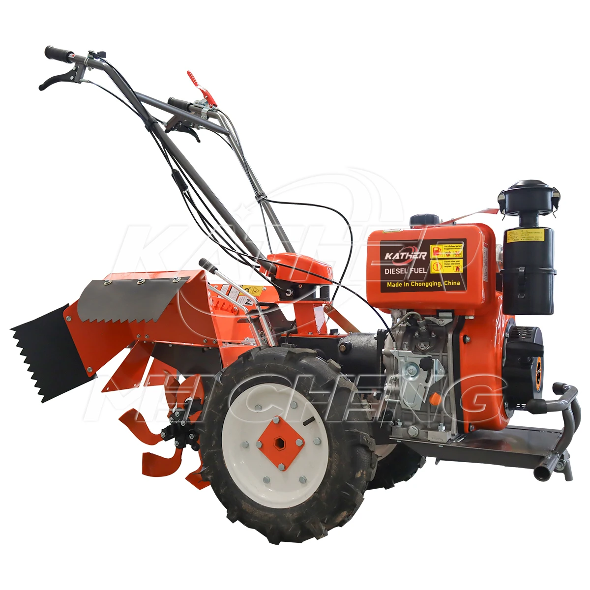 9cp 12cp 4WD Transmisie cu Angrenaj Motor Diesel Fermă Pământ Mini Motoare Rotative Cultivator Mașină de Vânzare 7cp Motoare Rotative Tractor de Mers