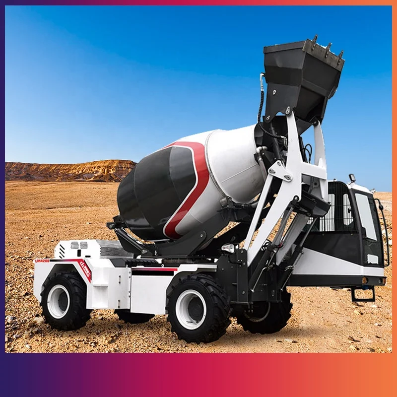 8 square mobile cement transport tank truck integrated machine