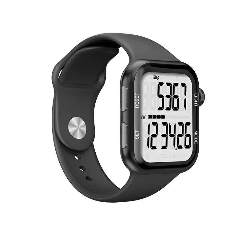 Bonlala 3D Pedometer - Heart Rate Monitor Chest Set with Watch