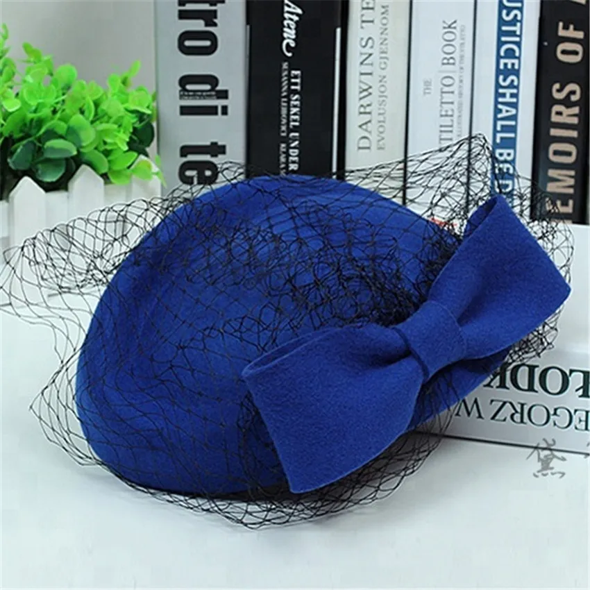 Elegant Wool Felt Hats - Perfect for Daily Wear & Parties display picture 3