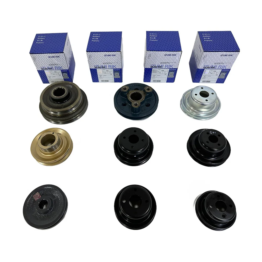 IZUMI RIK S3E, S3F, S3Q, S3Q2, 3G83 ベルトプーリー Mitsubishi用 ディーゼルエンジン部品