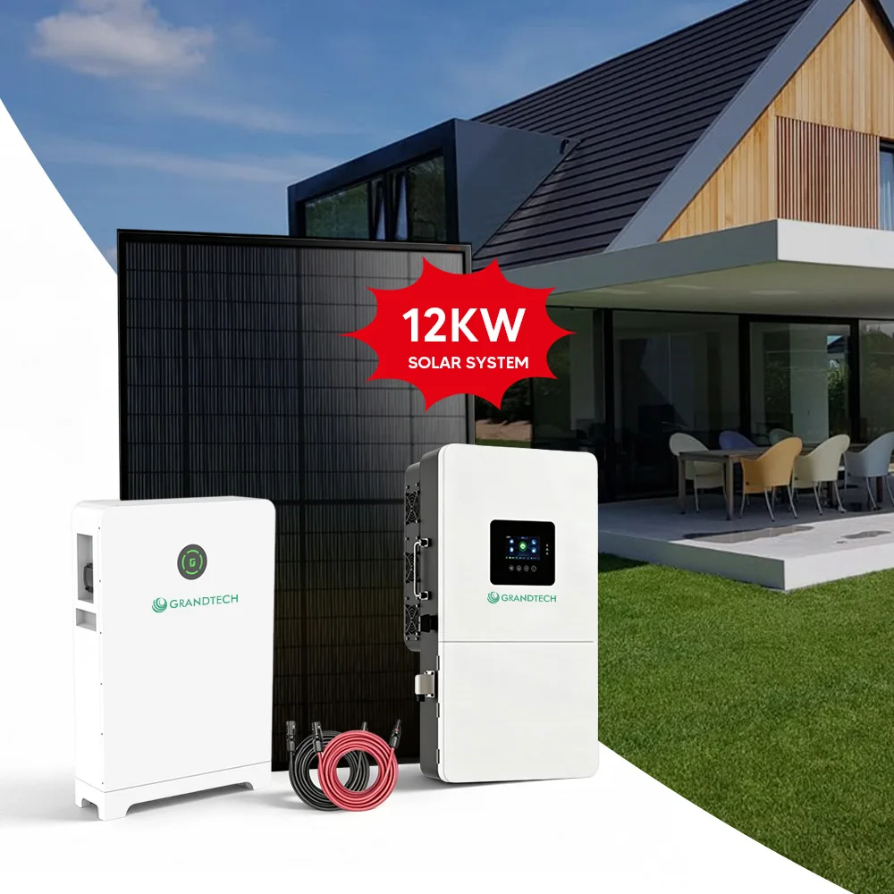 Gwasanaeth Brandio Cyffredinol 8kW System Haul Cymysgeddol 12kW 48V 51.2V Storio Energi Gan Gynhyrchydd Set Photoseithlau Cyflawn
