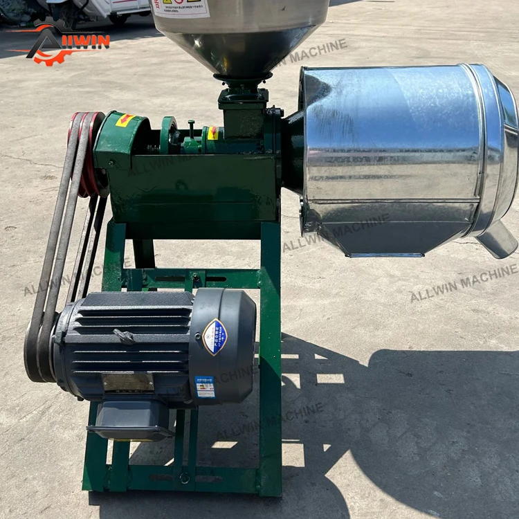 Automatic Small Scale Wheat Flour Milling Machine for Home Use Farm New Used Motor Gear Engine Producing Powder Final Product