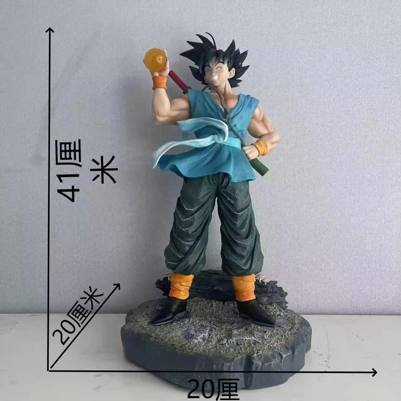 2024 New Customized Smile Goku GK Action Figure Japanese DBZ Anime Resin Dragon Balls Goku Statue for Collection Gift Toys