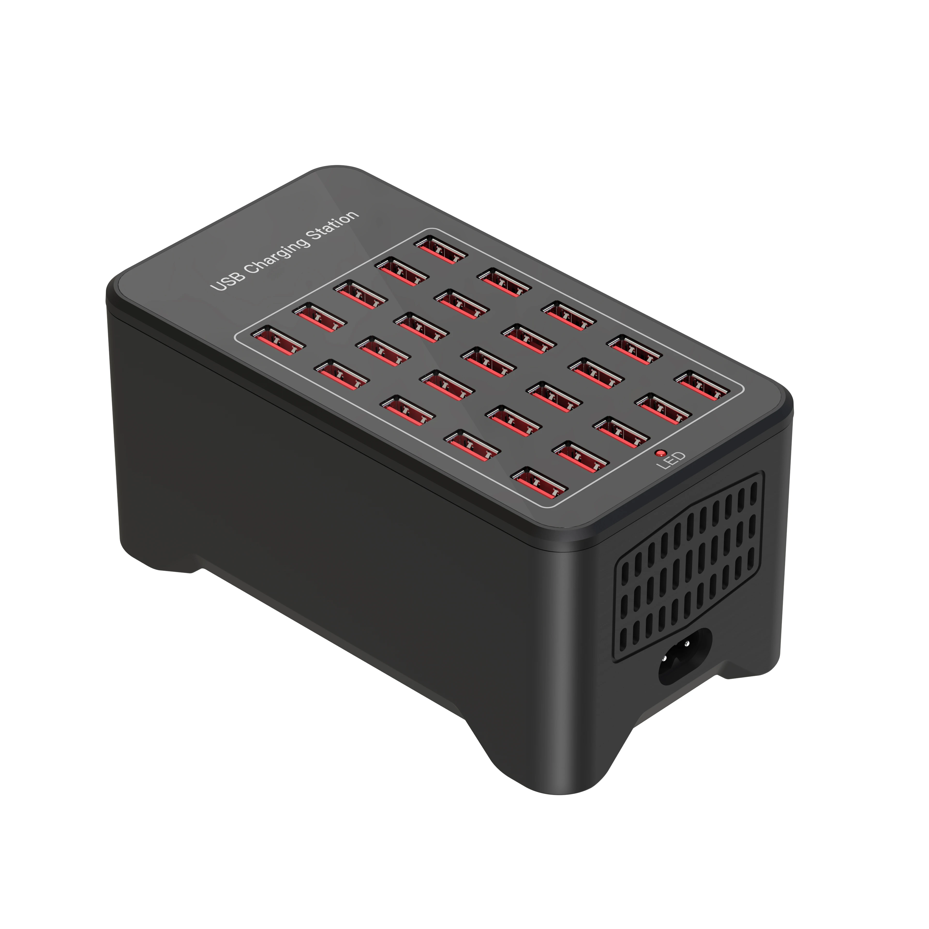 USB充電器25ポート150W(30A) USB充電ステーション複数のデバイス