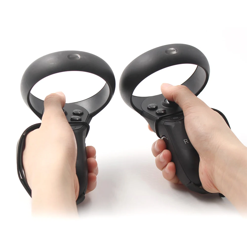 Eyglo Palm Strap para Oculus Quest Controller/Oculus Rift S/Oculus Rift Touch Handles Straps Accesorios Correa Ajustable VR con Cinta de Nylon Mágica 