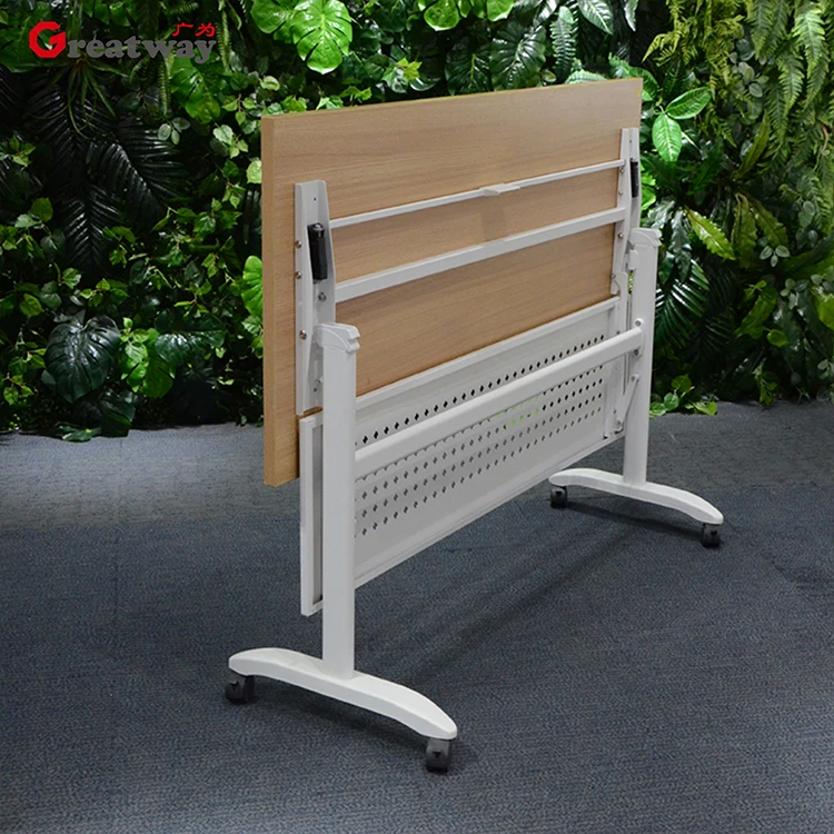 China manufacturer office furniture modular conference foldable moving training table