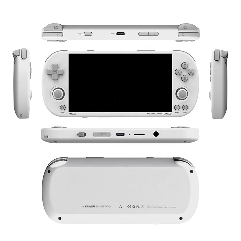 TRIMUI Smart Pro Handheld Game Console 128GB TF Card Black