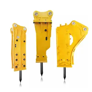 Rock Hammer Hydraulic Breaker Excavator Top Type Hammer Rock Breaker High Purchase Rate Hydraulic Rock Breaker